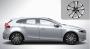 Image of Aluminium rim. Aluminum rim Atreus 7.5 x 18. (Black stone/Glossy White) image for your 2023 Volvo XC60   