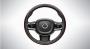 View Steering wheel. Wooden steering wheel. (Flame birch, Charcoal) Full-Sized Product Image