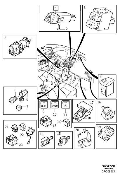 Diagram Switch other for your 2002 Volvo V70   