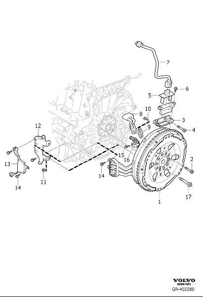 Le diagramme Module de commande alternateur-démarreur intégré (isgm) pour votre Volvo