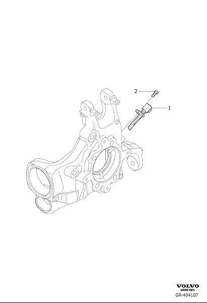 Diagram Abs sensor rear for your Volvo V90 Cross Country  