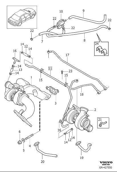 Full size assembly image of Turbocharger (1/1)