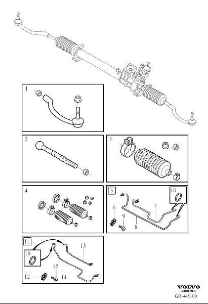 Diagram Service kits for your 2019 Volvo XC90   