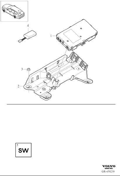 Full size assembly image of Vehicle connectivity module (vcm) (1/1)
