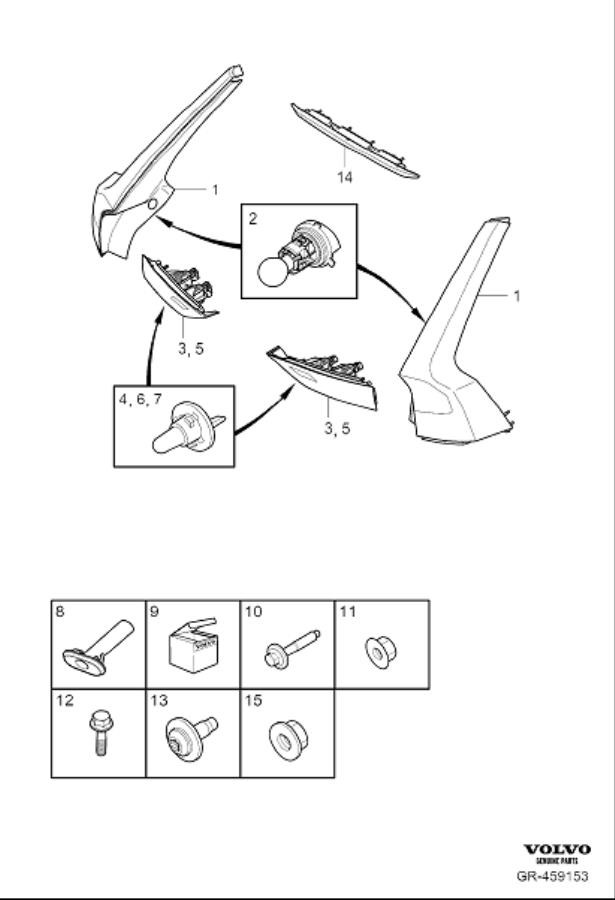 Full size assembly image of Lighting rear (1/1)