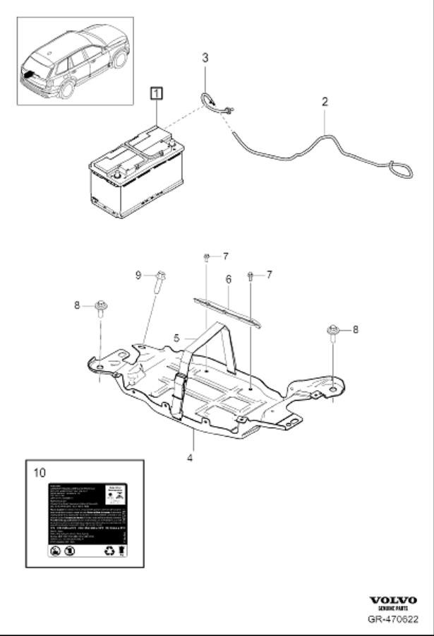 Full size assembly image of Battery (1/1)