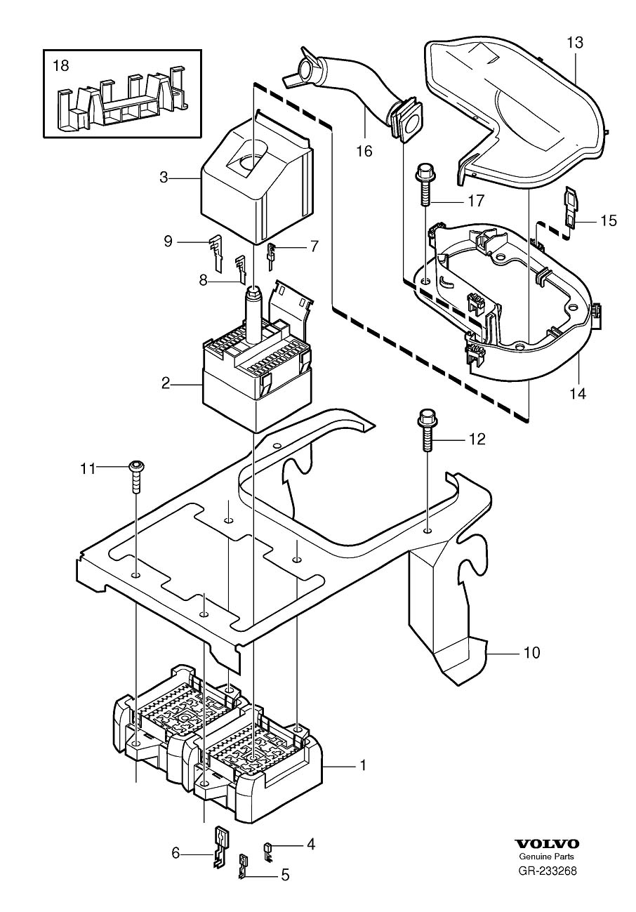 Diagram Connector for your Volvo S60  