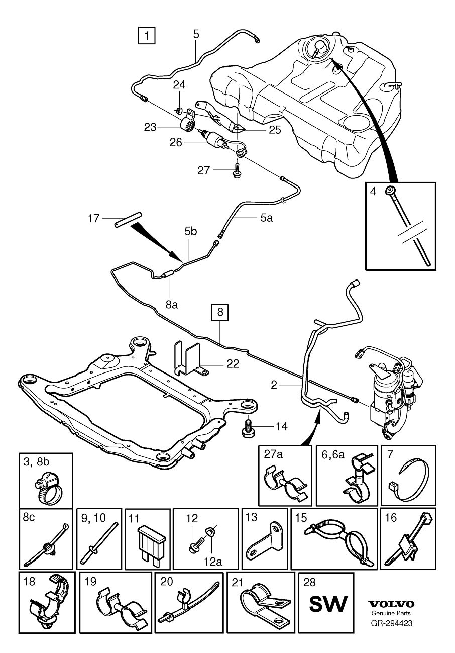 Diagram Parking heater for your 2015 Volvo S60   