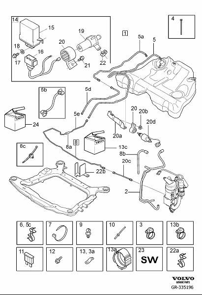 Diagram Parking heater for your 2018 Volvo S60   