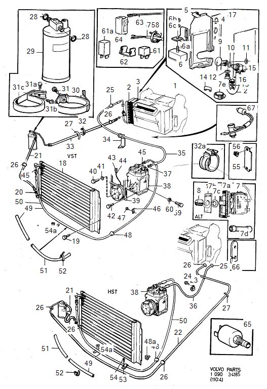 Full size assembly image of Air conditioning (1/6)