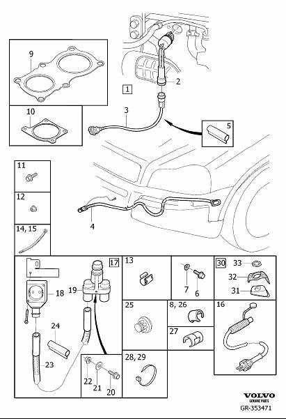 Diagram Auxiliary heater, electric for your 2010 Volvo C70   