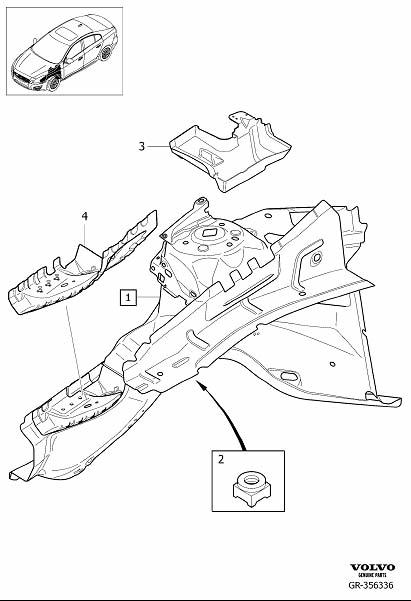 Full size assembly image of Wheel housing front (1/6)
