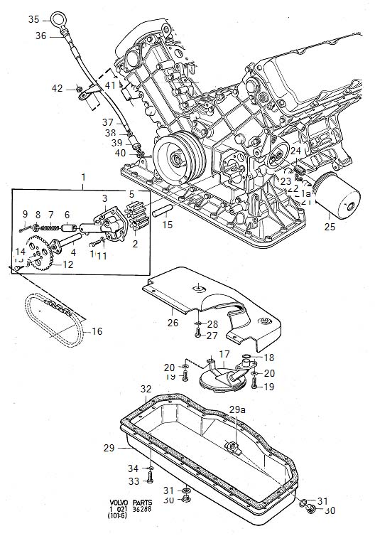 Full size assembly image of Lubricating system (1/6)