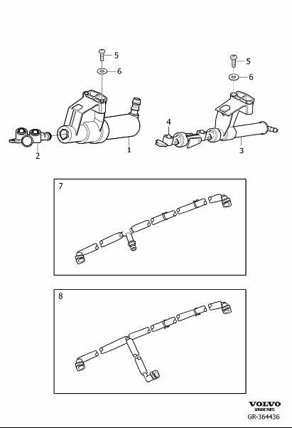 Diagram Wiper and washer equipment, headlamps for your 2002 Volvo S40   