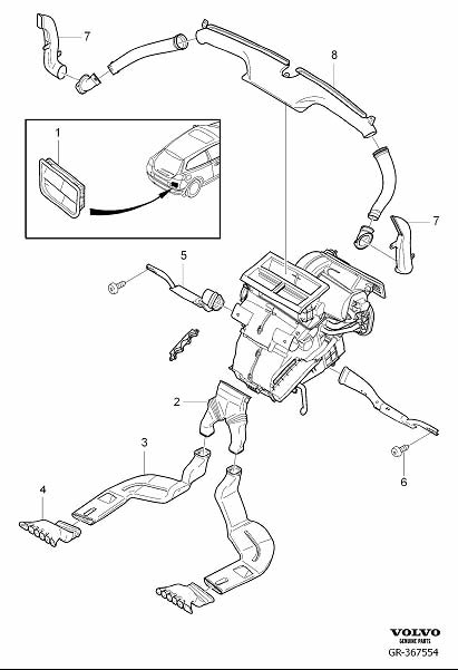 Full size assembly image of Air distribution (1/6)