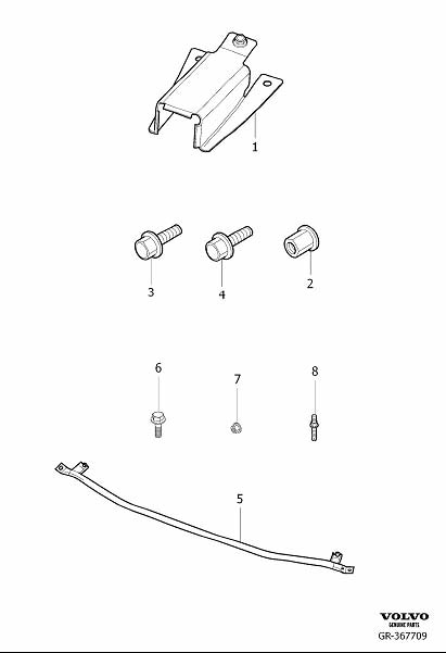 Diagram Front axle other for your 2002 Volvo S40   