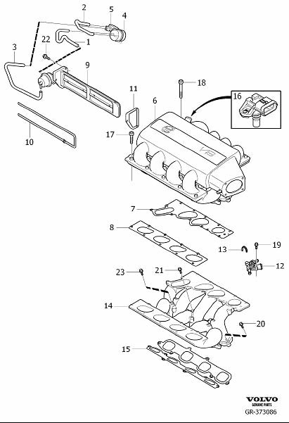 Full size assembly image of Inlet manifold (1/6)