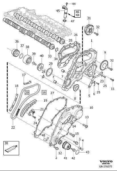 Diagram Transmission for your Volvo XC60  