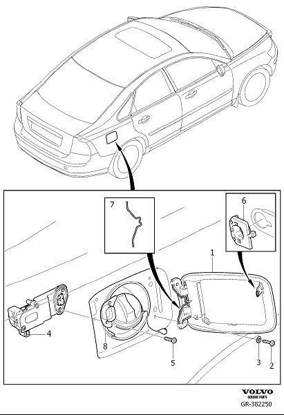 Diagram Tank hatch for your Volvo