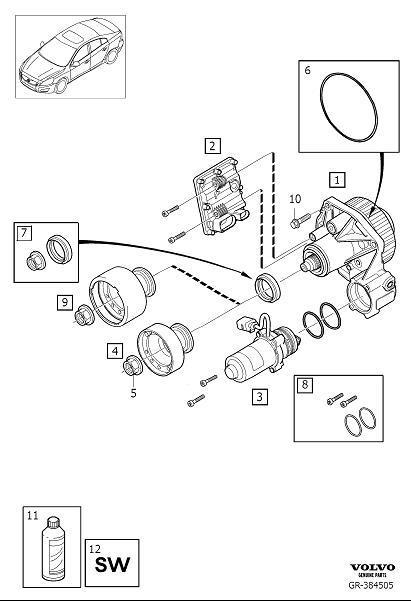 Diagram Active on demand coupling, aoc for your 2017 Volvo XC60   