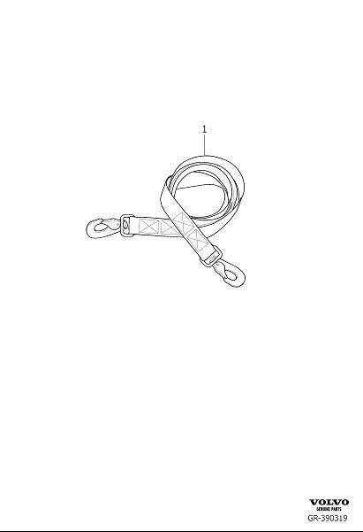 Full size assembly image of Système d'arrimage de charge coffre (1/1)