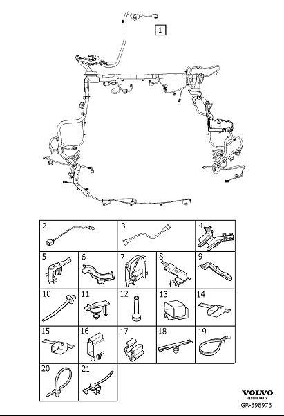 2012 Volvo C70 Housing. CH, Compartment, Engine - 30765071 - Genuine ...