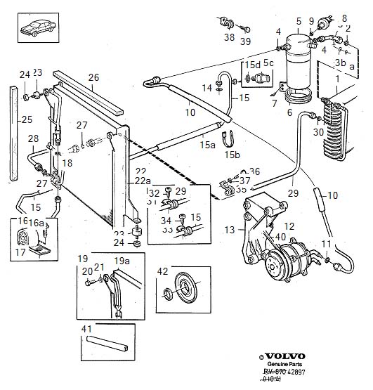 Full size assembly image of Air conditioning (1/6)
