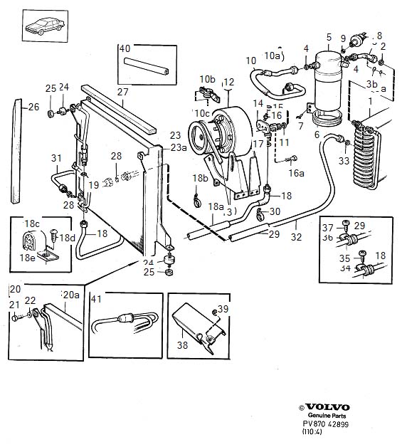 Full size assembly image of Air conditioning (1/6)