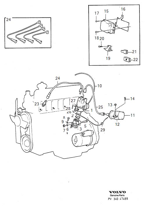 Diagram Ignition system for your 2020 Volvo XC60   