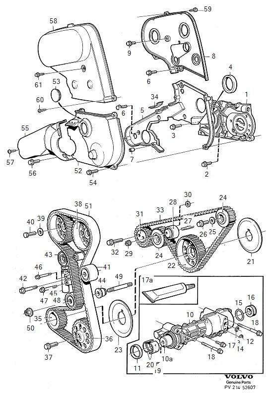 Diagram Belt drive, belt transmission for your 2019 Volvo XC60   