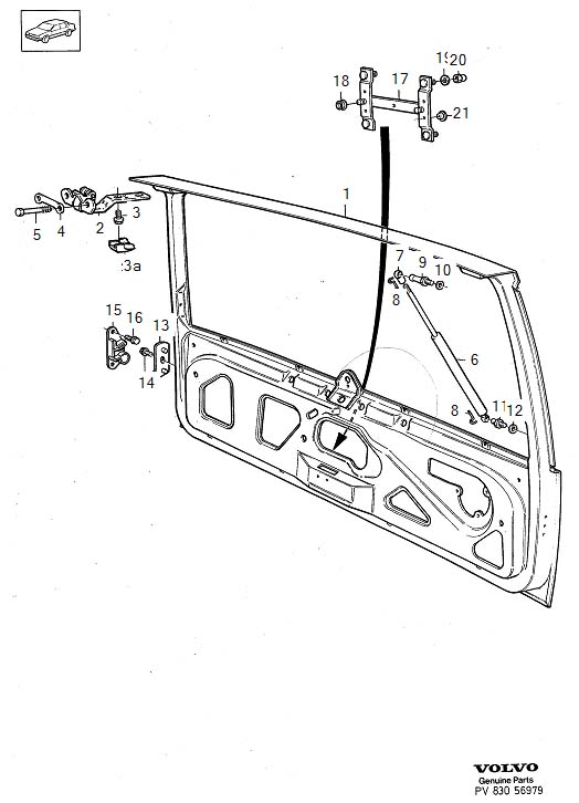Full size assembly image of Body frame (1/6)