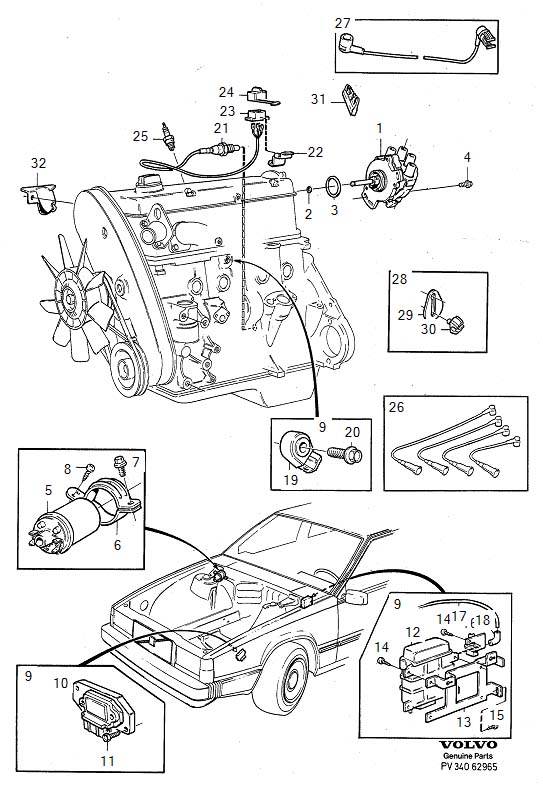Full size assembly image of Ignition system (1/6)