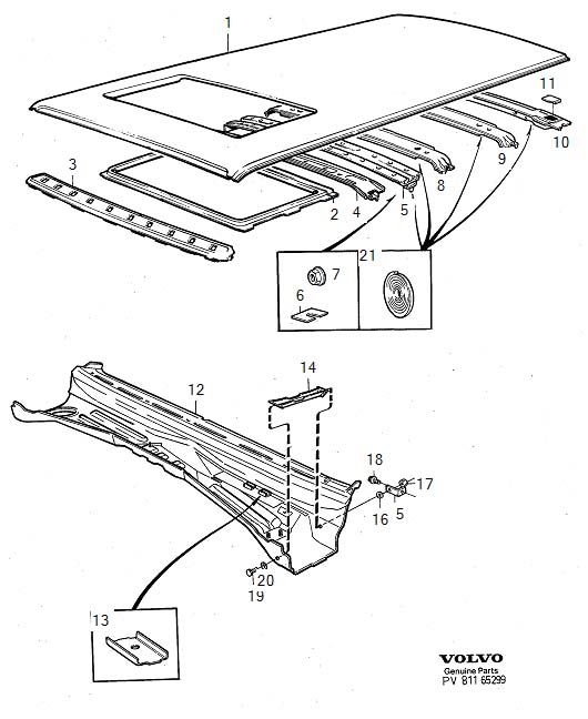 Full size assembly image of Body frame (1/6)