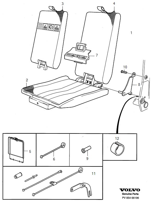 Full size assembly image of Child booster cushion (1/6)