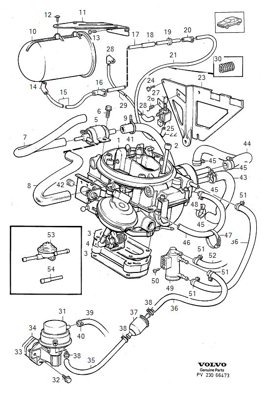 Diagram Fuel system for your 2008 Volvo V70   