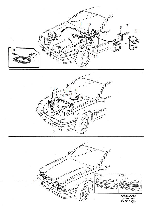 Full size assembly image of Cable harness (1/6)