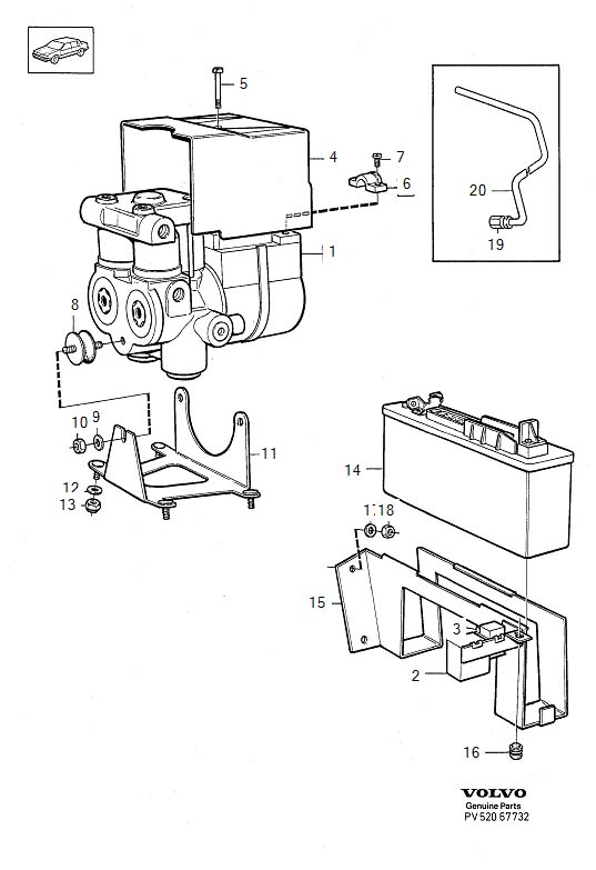 Full size assembly image of Control module (1/6)