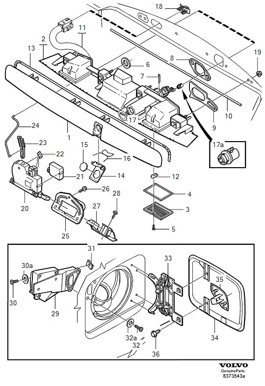 Diagram Locking system for your 2016 Volvo XC90   