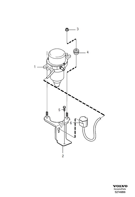 Full size assembly image of Vacuum pump (1/6)