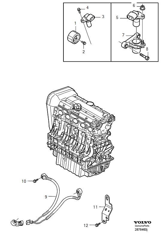 Diagram Control system, ignition for your Volvo V50  
