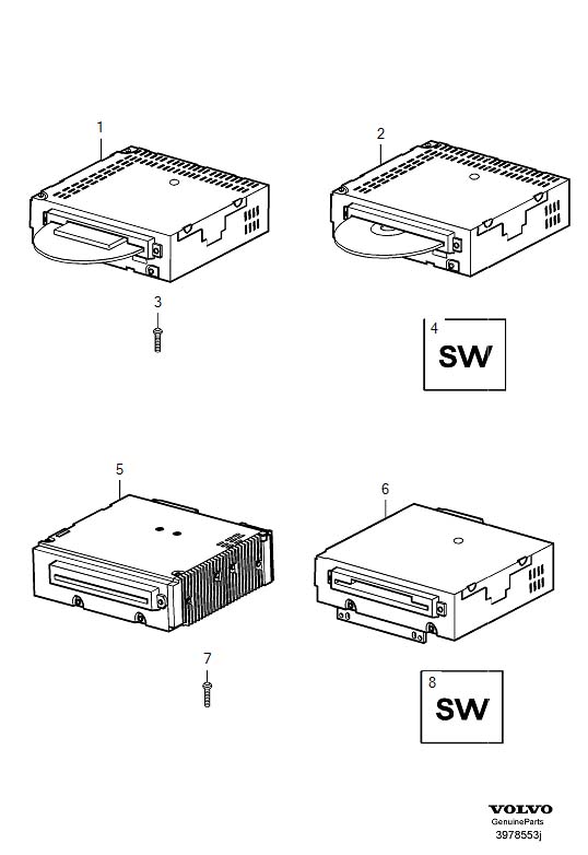 Diagram Media player (iam) for your Volvo S40  