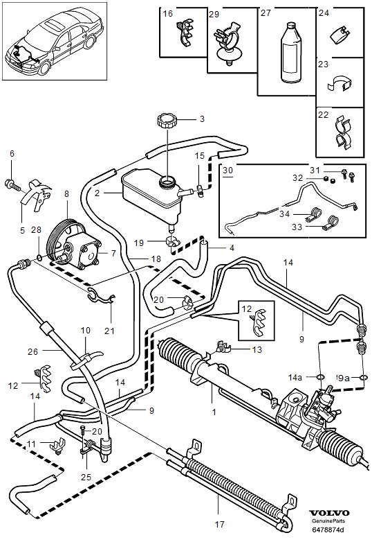 Diagram Pump for your Volvo