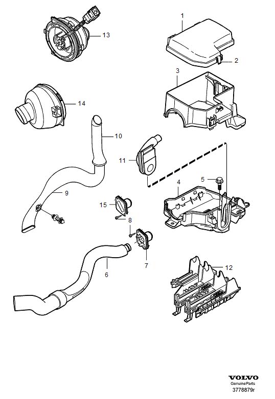 Diagram Chiller box for your 2022 Volvo XC40   