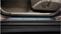 Diagram Front sill molding illuminated/Rear sill molding Sill moldings in brushed aluminum for the front doors with lighting giving the sill area a sporty and elegant feel via its shimmering blue light. For the rear doors two exclusive sill moldings in the same aluminum finish are included, but without lighting. The front sill molding illuminates together with the interior lighting when the door is opened highlighting the area around the front sill in an elegant and sophisticated manner. for your Volvo