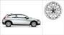 Diagram Aluminum rim Rana 6.5 x 16" for your 2001 Volvo S40
