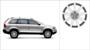 Diagram Aluminum rim "Aquarius" 7.5 x 17" Aluminum rim "Aquarius" 7.5 x 17". for your 2013 Volvo