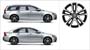 Diagram Aluminum rim Atreus 7.5 x 18" for your Volvo S40