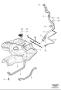 Diagram Fuel tank and connecting parts for your 2010 Volvo XC60