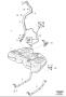 Diagram Fuel tank and connecting parts for your Volvo XC60