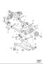 Diagram Rear suspension erad with air suspension for your Volvo EX90